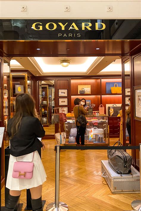 buying goyard in tokyo|goyard shinjuku tokyo.